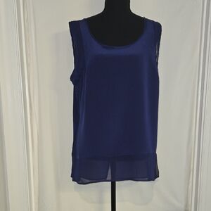 NEXX Navy Sleeveless Blouse